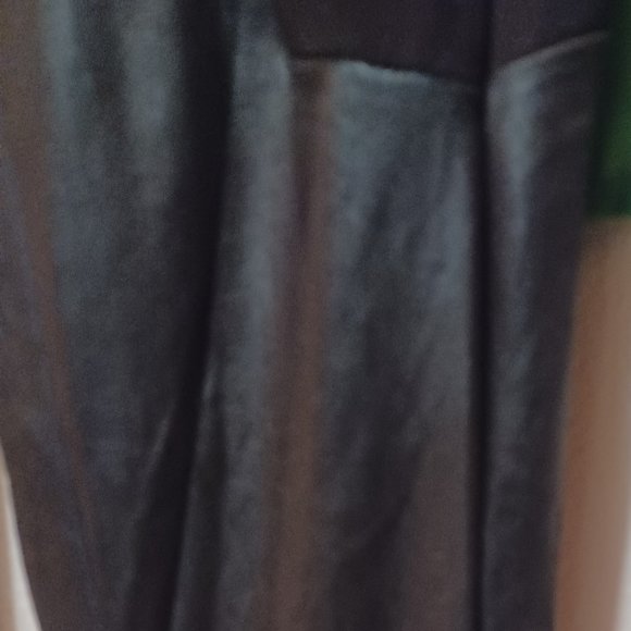 Cameo Black Mixed Media Dressy Jumpsuit Size 1X - Picture 5 of 13